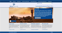 Desktop Screenshot of petradiamonds2011.html.investis.com