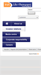 Mobile Screenshot of irish-life-annual-report-2010.production.investis.com