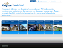 Tablet Screenshot of kingspan-netherlands-portal.production.investis.com