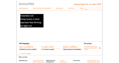Desktop Screenshot of lancashire-annual-report-2008.production.investis.com