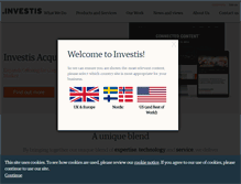 Tablet Screenshot of investis.com